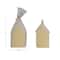 Hello Honey® 5" Cream Unscented House Shaped Candle